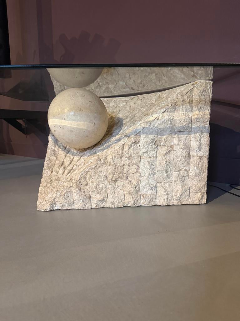 Vintage Mactan Salontafel, Huis en Inrichting, Ophalen of Verzenden, Gebruikt