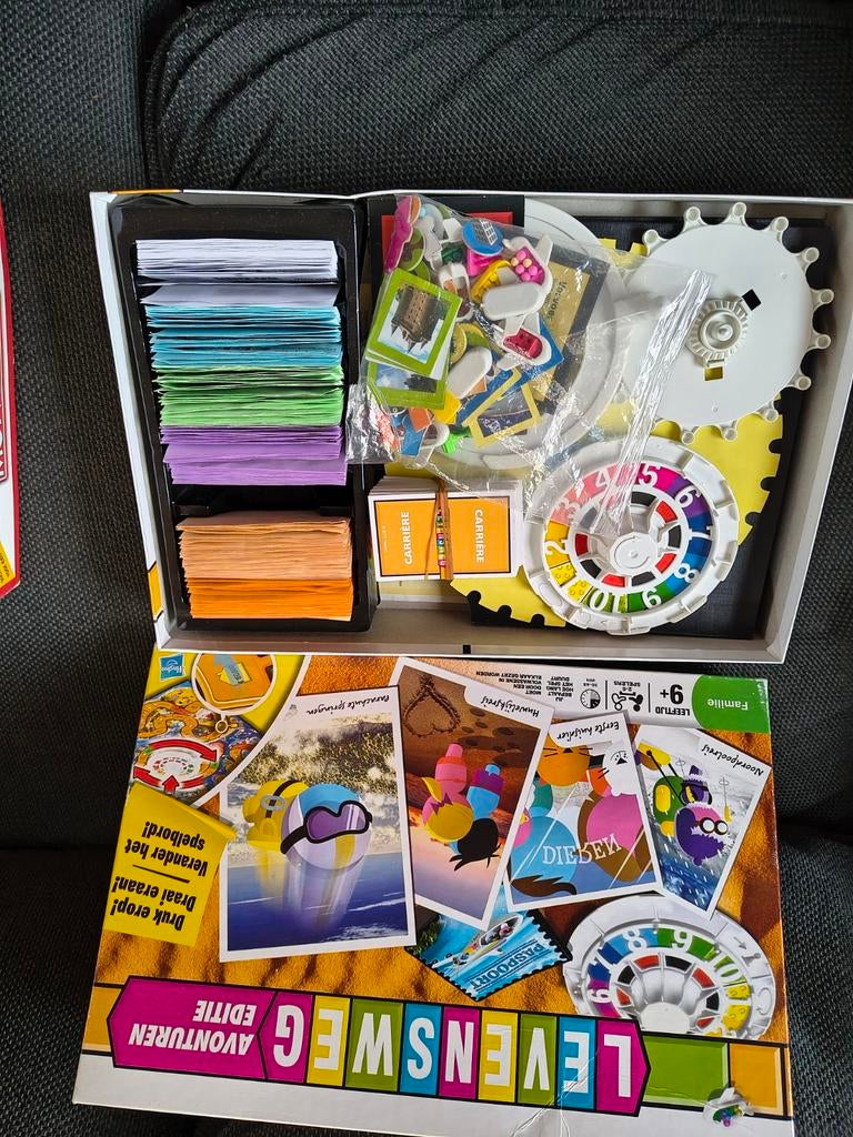 Spel levenweg, Ophalen