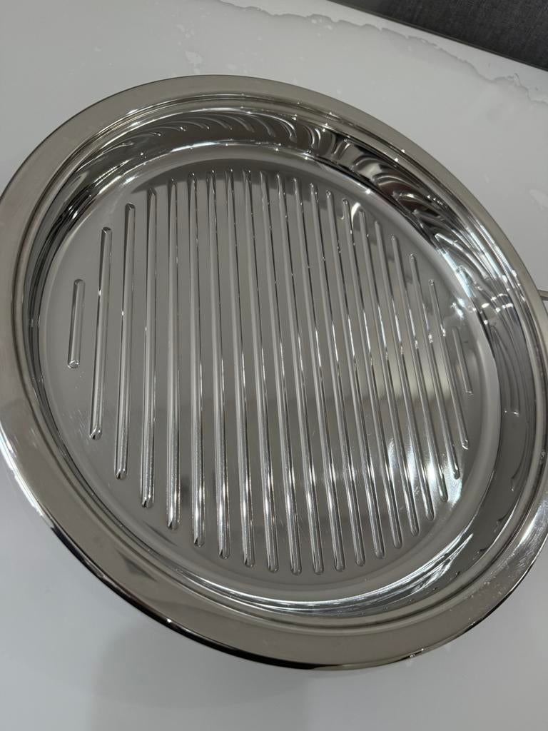 Simtronic grillpan, Ophalen