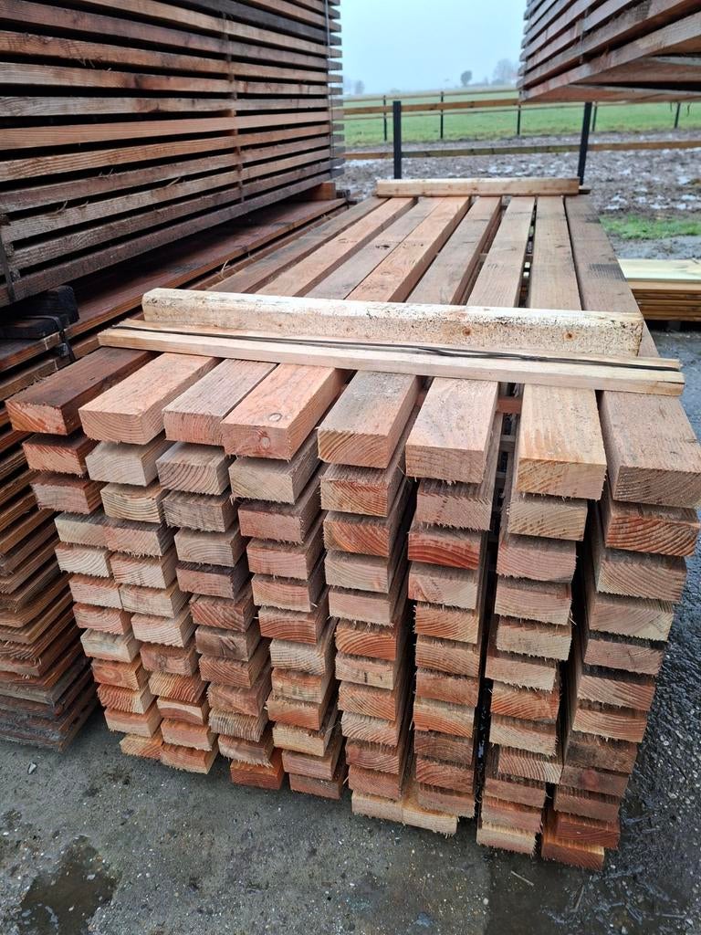 Douglas balken 50 x 100 x 3m, Ophalen of Verzenden, 250 cm of meer, Balken