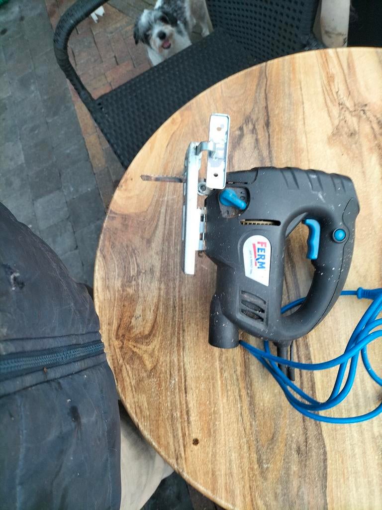 Ferm decoupeerzaag - Goed werkend!, Ophalen of Verzenden, Gebruikt, Overige typen