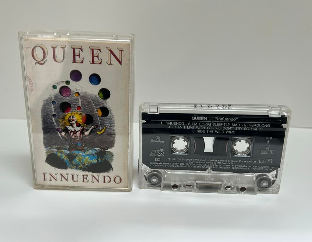 Queen – Innuendo (Originele cassette, 1991), Ophalen of Verzenden, Gebruikt, Pop, 1 bandje
