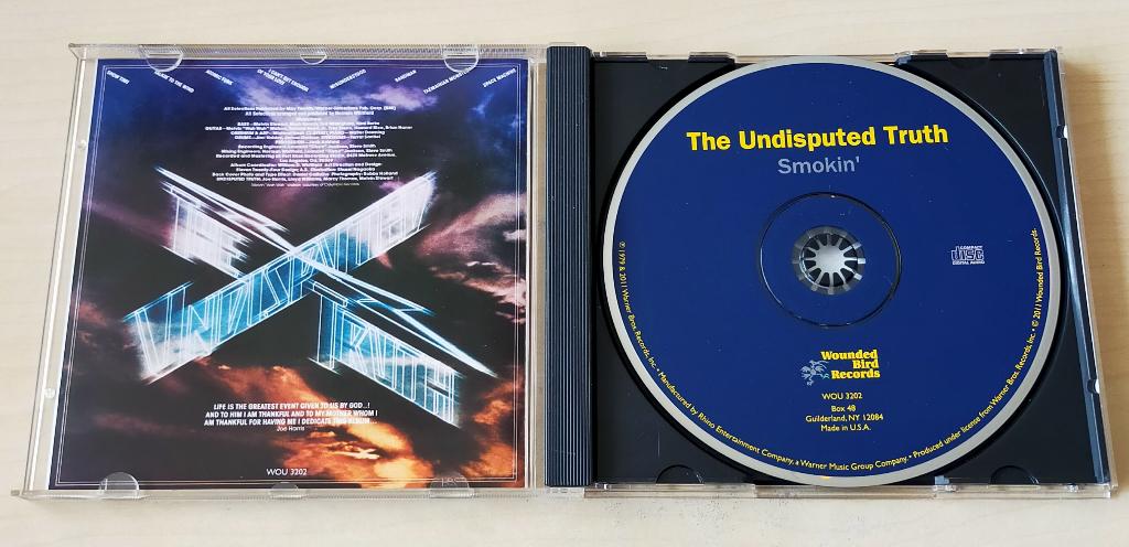 The Undisputed Truth - Smokin' CD 1979/2011, Ophalen of Verzenden, 1960 tot 1980, Gebruikt