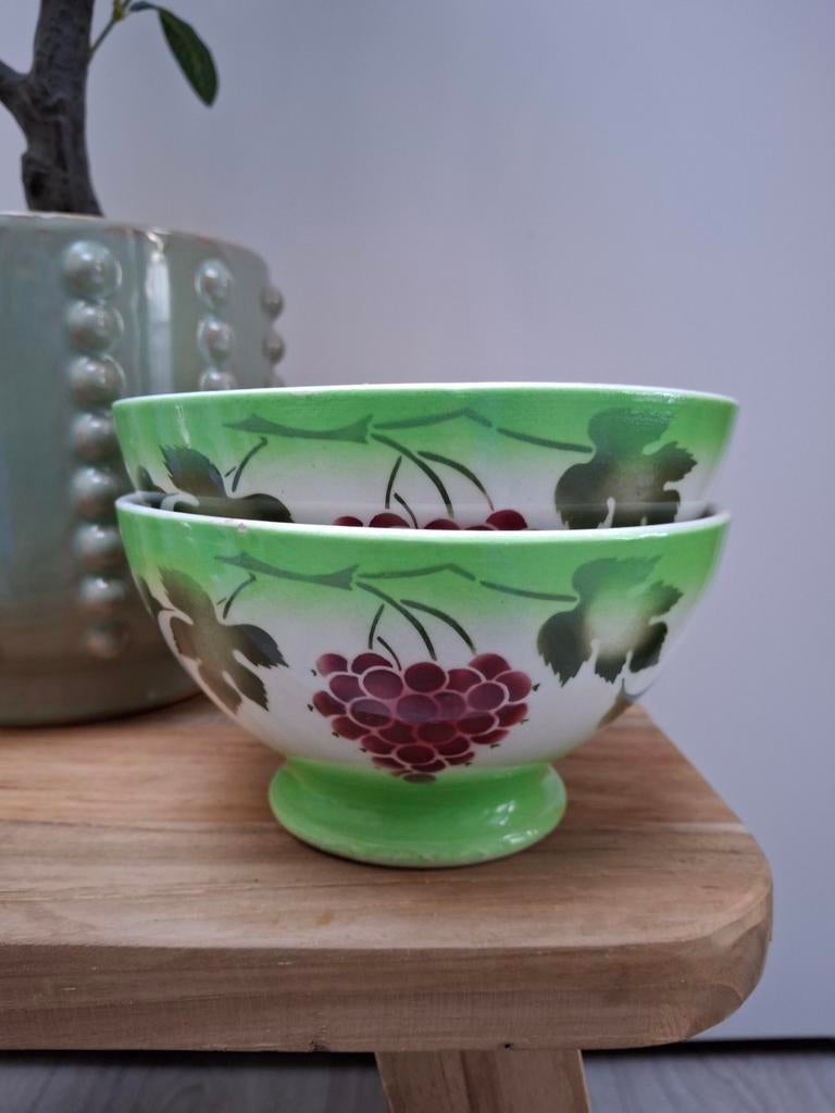 Antieke Petrus Regout Spoelkommen, Ophalen of Verzenden