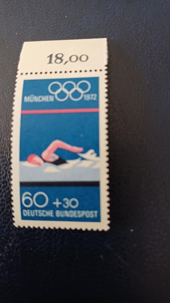 Duitsland,  1972, Schwimmen OS, Ophalen of Verzenden, Postfris, Sport