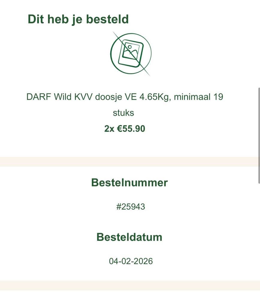 Biologisch honden pup VLEES, Ophalen of Verzenden, Nieuw