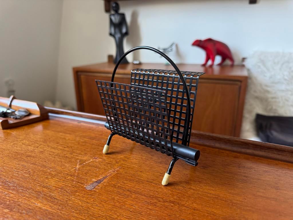 Vintage Draadstalen brievenstandaard - Jaren '50/'60, Ophalen of Verzenden, Huis en Inrichting