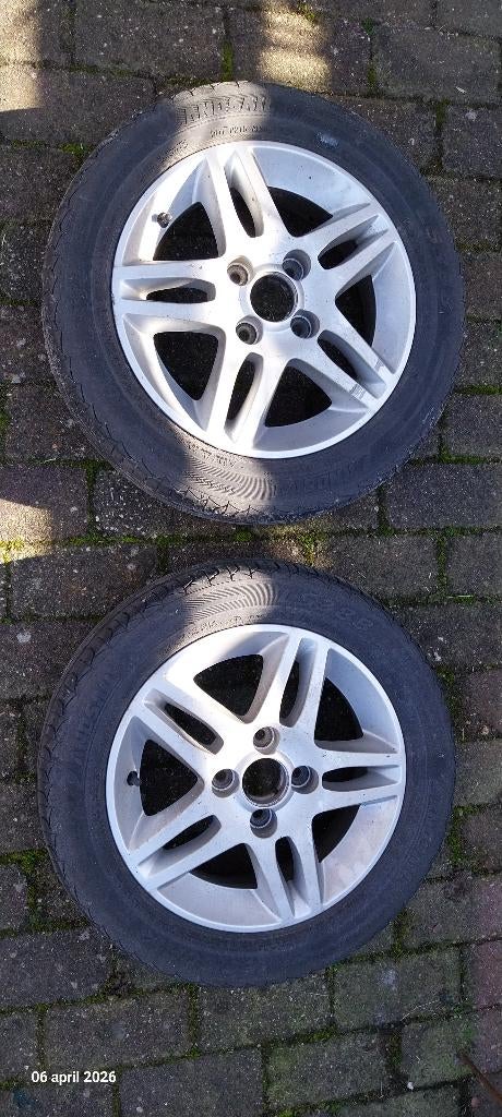 autobanden, Ophalen, 14 inch, Gebruikt, Banden en Velgen