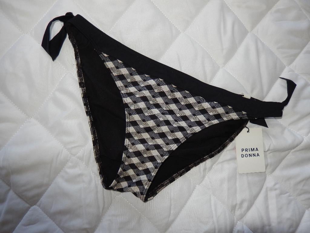 Prima Donna swim Assilah bikini broekje 42, Verzenden, Zwart, Zo goed als nieuw, Bikini