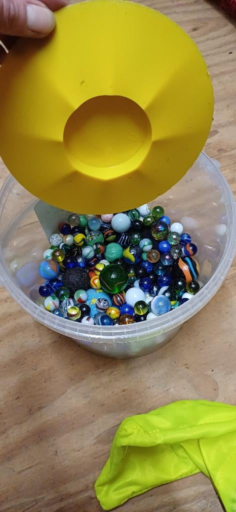 Knikkers, Kinderen en Baby's, Speelgoed | Buiten | Los speelgoed, Ophalen, Gebruikt