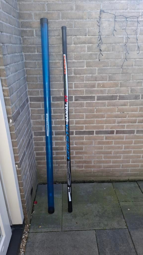 Vaste stok Spro Cresta canal xt 10 m + koker nieuw., Ophalen, Nieuw, Vaste hengel