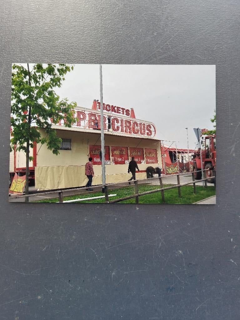 Circus/ opbouw Zirkus Charles Knie in Kleve (Dld) mei 2010., Ophalen of Verzenden, Zo goed als nieuw