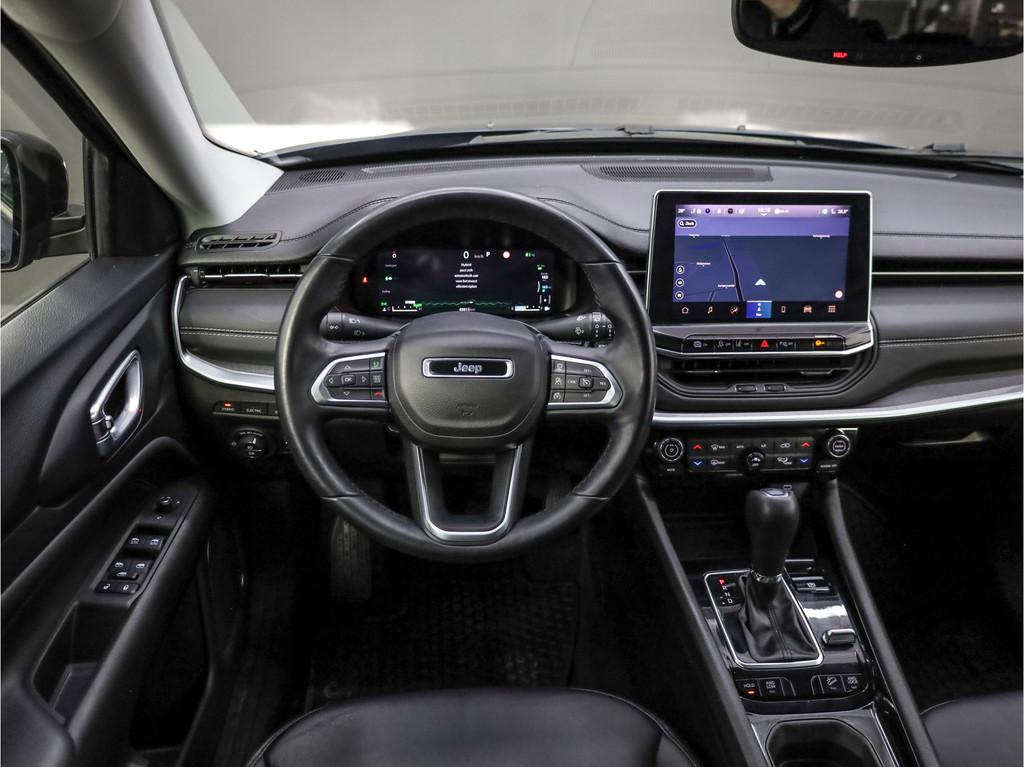 Jeep Compass 4xe 240 Plug-in Hybrid Electric S | Lederen bek, Auto's, Jeep, Automaat, 4 cilinders, Blauw, Bedrijf