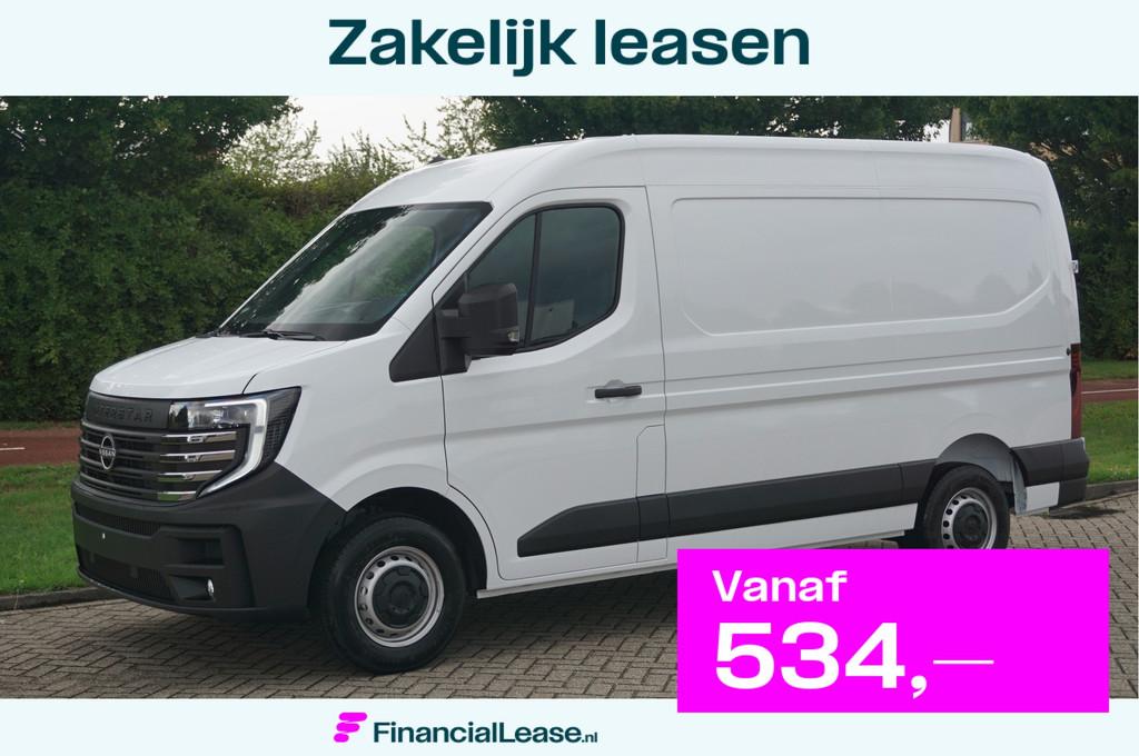 Nissan Interstar 3.5T 130PK N-Connecta L2H2 BPM VRIJ! 10" R-, 1998 cc, Parkeersensor, Gebruikt, 4 cilinders