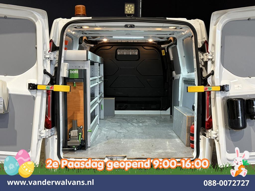 Ford Transit Custom 2.0 TDCI 130pk L2H1 Inrichting Euro6 *Ri, Voorwielaandrijving, 4 cilinders, 2800 kg, Wit