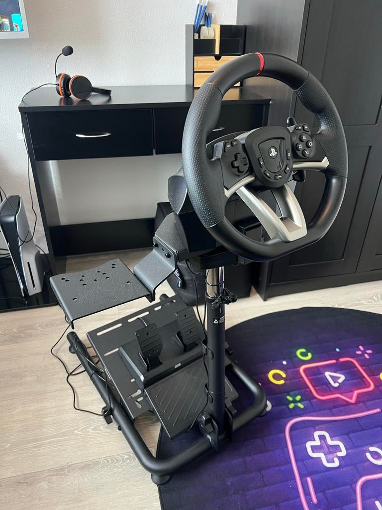 PlayStation5 racestuur met verstelbare frame, Ophalen, PlayStation 4, Nieuw, Stuur of Pedalen