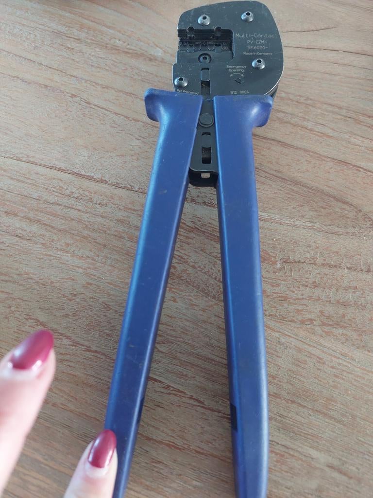 Krimptang - Perstang Multi-Contact PV-CZM-32.6020, Ophalen of Verzenden, Zo goed als nieuw