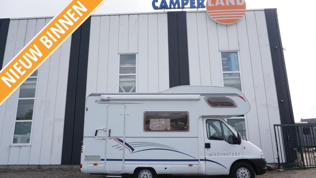 Dethleffs Globetrotter Advantage A 5831, Caravans en Kamperen, Campers, Buitenlamp, Alkoof, Ringverwarming, Fiat