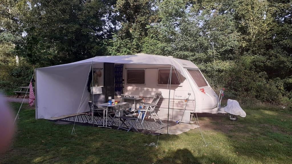 Schuifluifel, Caravans en Kamperen, Ophalen, Zo goed als nieuw