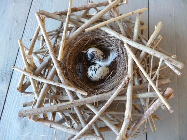 Paas krans met nestje, *, *, Nieuw, Ophalen of Verzenden