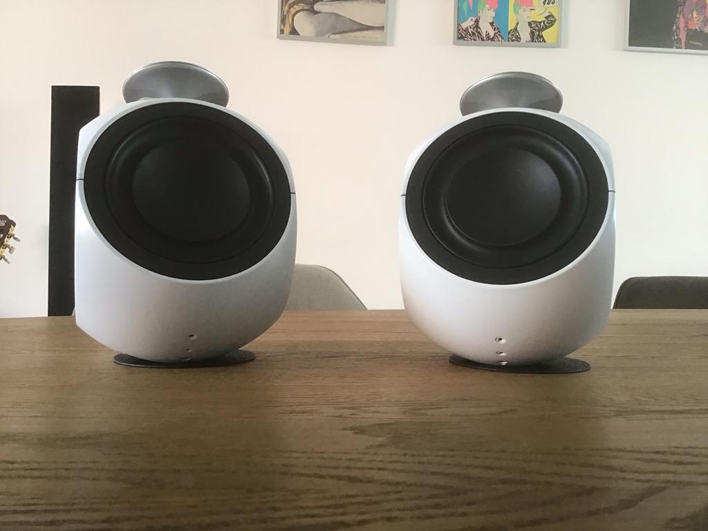 Beolab 3 Bang & Olufsen schitterende staat!, Zo goed als nieuw, 120 watt of meer, Front, Rear of Stereo speakers, Ophalen