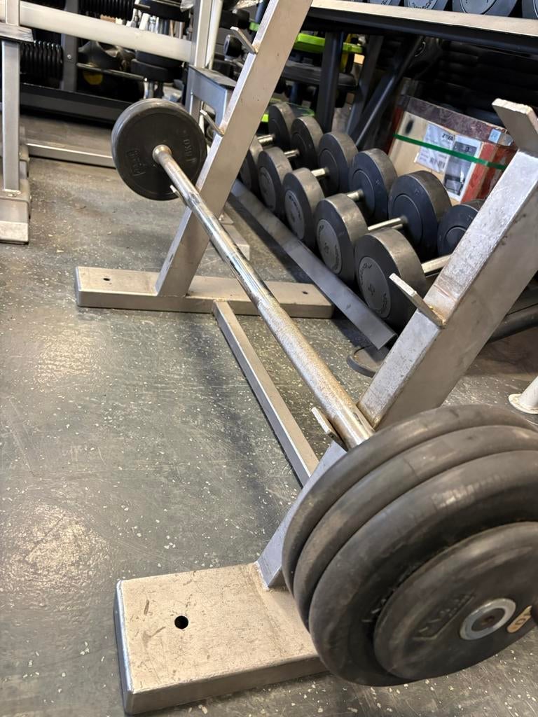 M&f vaste halter stang 40 kg gewicht, Ophalen, Gebruikt, Stang, Halterstangen