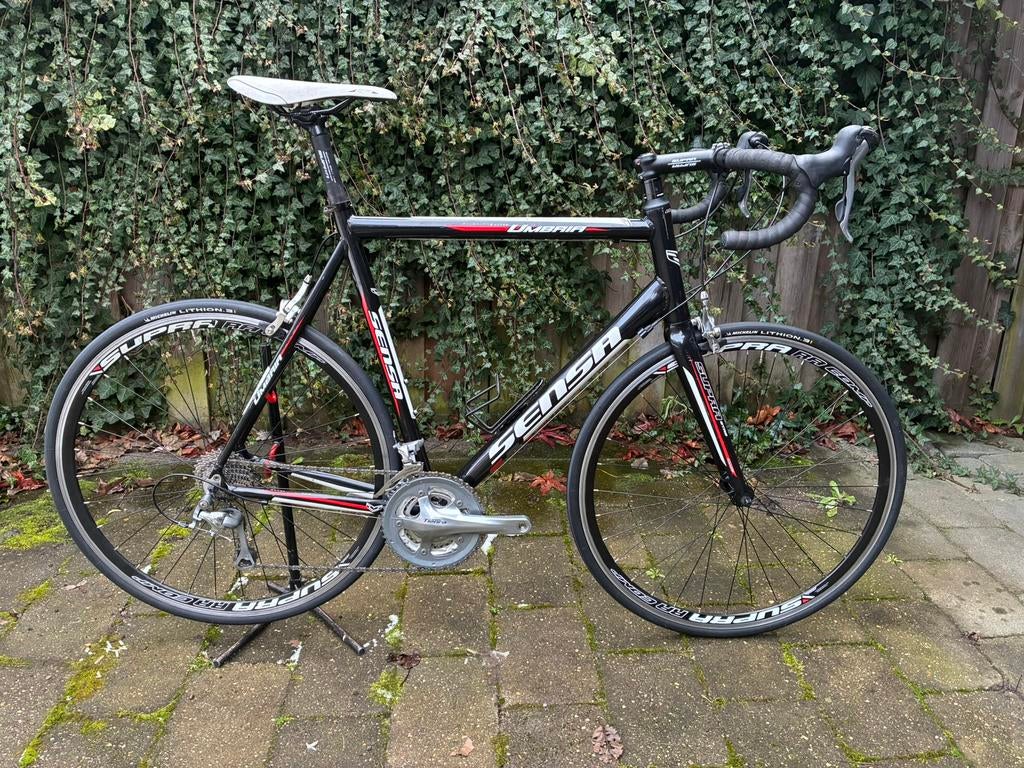Sensa Umbria racefiets maat 62 cm Shimano Tiagra 3x10 sp, Overige merken, Aluminium, Ophalen of Verzenden, Zo goed als nieuw