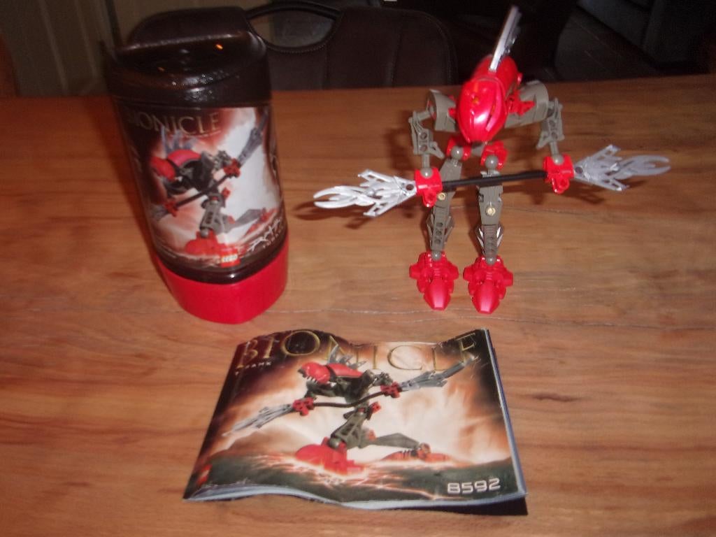 Lego Bionicle 8592-1 Trahk uit 2003, Compleet, Gebruikt, Bionicle, Lego
