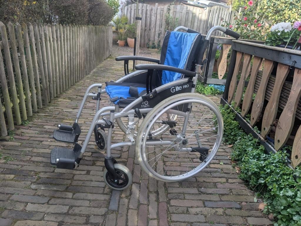 Rolstoel in goede staat, Diversen, Rolstoelen, Ophalen, Inklapbaar, Zo goed als nieuw, Duwrolstoel
