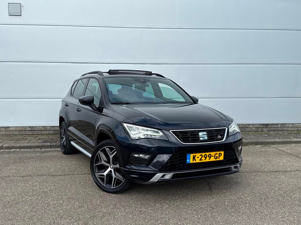 Seat Ateca 1.5 TSI FR (bj 2020) DSG|PANO|XENON|LEER|VOL|INCL, 4 cilinders, 150 pk, Ateca, Zwart