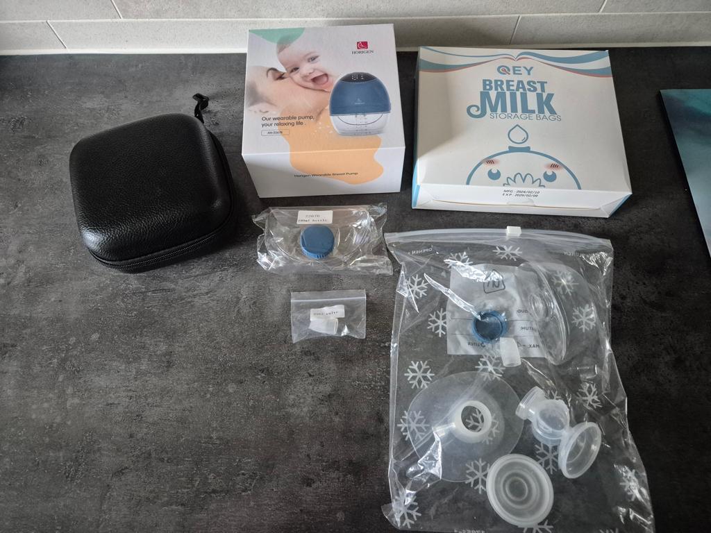 Horigen draagbare enkele borstkolf, Ophalen of Verzenden, Zo goed als nieuw, Borstkolf