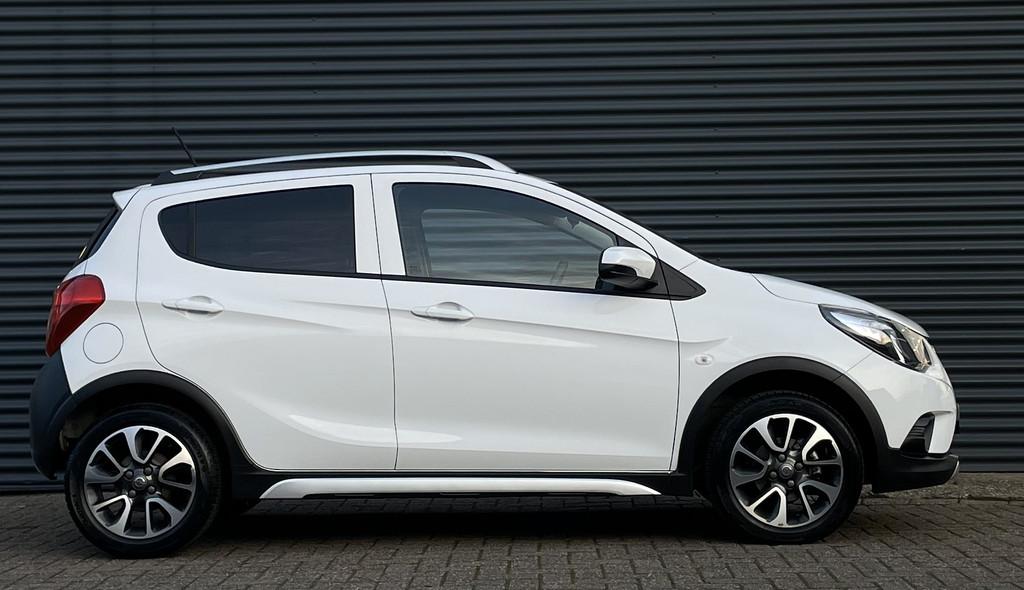 Opel Karl Rocks 1.0 ecoFLEX 75pk, Auto's, Opel, 839 kg, Stof, Gebruikt, Wit
