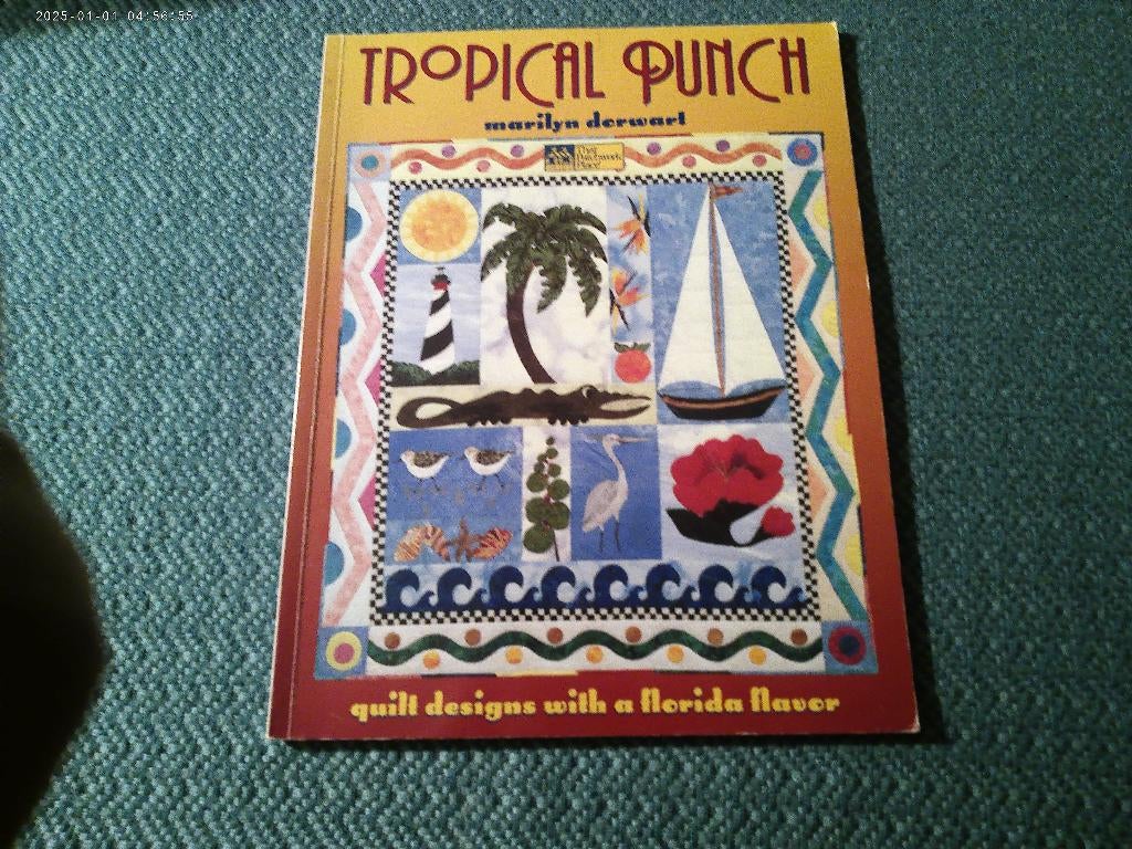 tropical punch - quilt designs with a florida flavor, Boeken, Ophalen of Verzenden, Zo goed als nieuw, Borduren en Naaien, Marilyn Dorwart