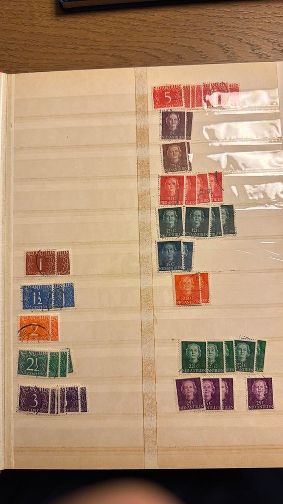 Voorraadboek Nederlandse Antillen, Postzegels en Munten, Postzegels | Volle albums en Verzamelingen, Ophalen of Verzenden, Buitenland