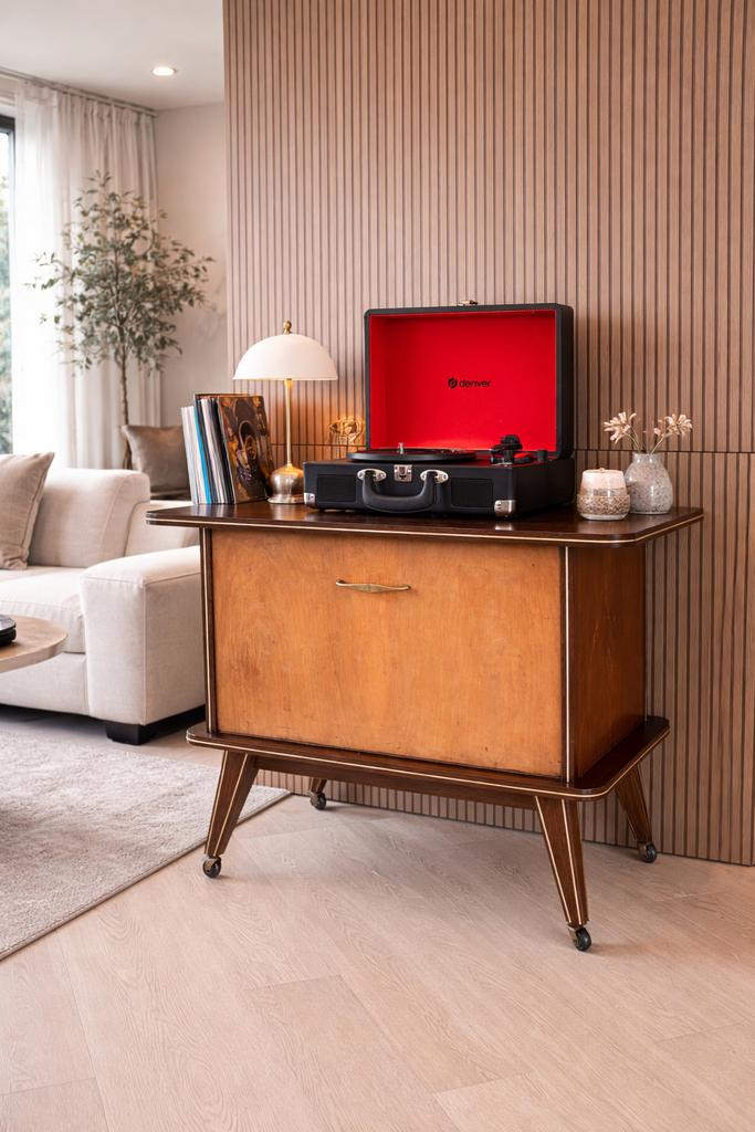 ️♥️ Vintage retro dressoir kast platenspelerkast jaren ‘60, Ophalen