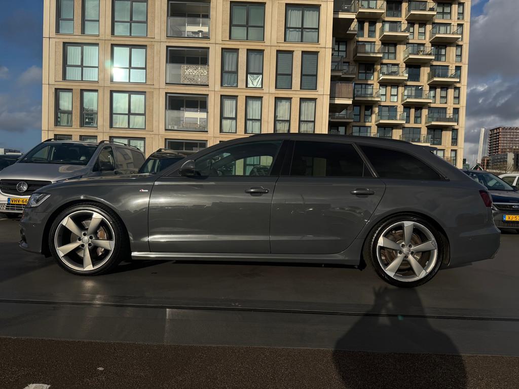 Audi A6 Avant 3.0 TFSI quattro Pro Line S Bomvol Optie Pano, Auto's, Euro 5, Gebruikt, Zwart, 2995 cc