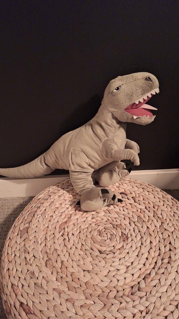 Dino knuffel - Decoratie of speelgoed, Ophalen of Verzenden