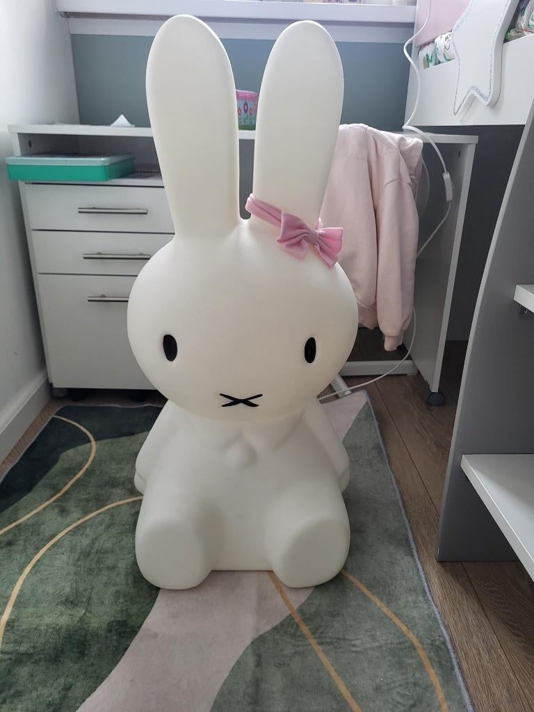 Nijntje lamp 80cm XL dimbaar, Kinderen en Baby's, Kinderkamer | Inrichting en Decoratie, Ophalen, Zo goed als nieuw, Lamp