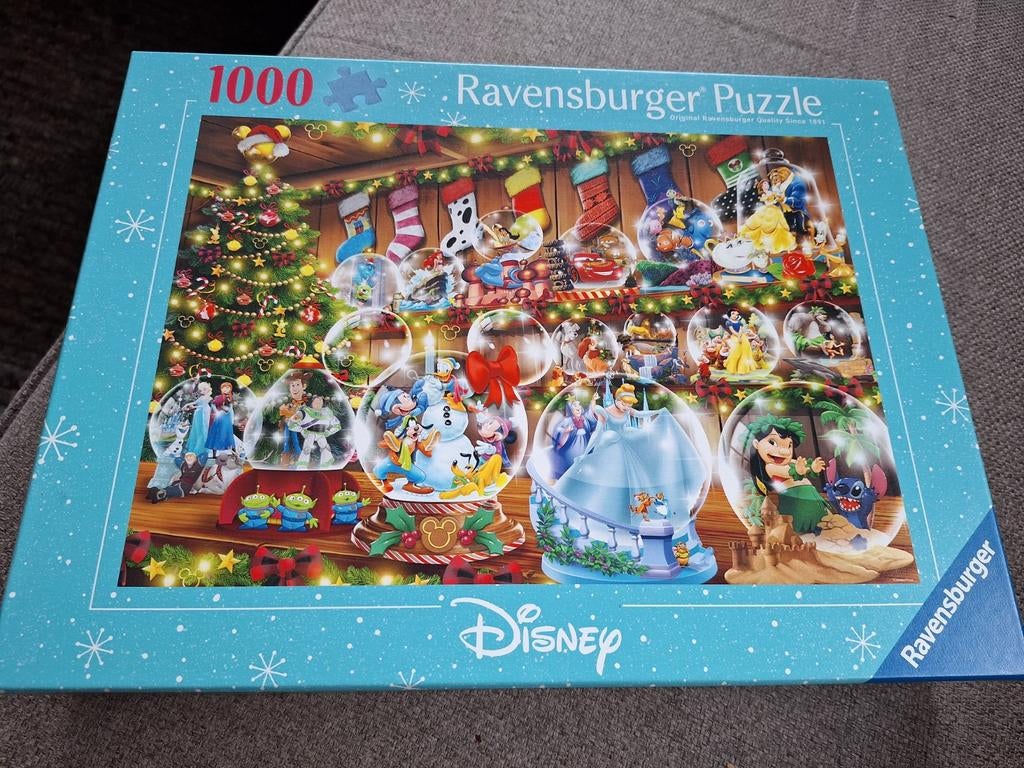 2 disney puzzels, Hobby en Vrije tijd, Denksport en Puzzels, Ophalen, 500 t/m 1500 stukjes, Zo goed als nieuw