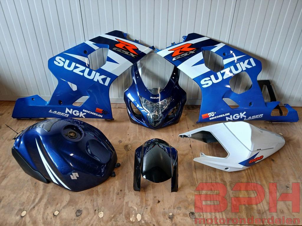 Kappenset + tank Suzuki GSX-R 600 750 K4 - K5 2004 t/m 2005, Motoren, Onderdelen | Suzuki, Ophalen, Gebruikt, -, -