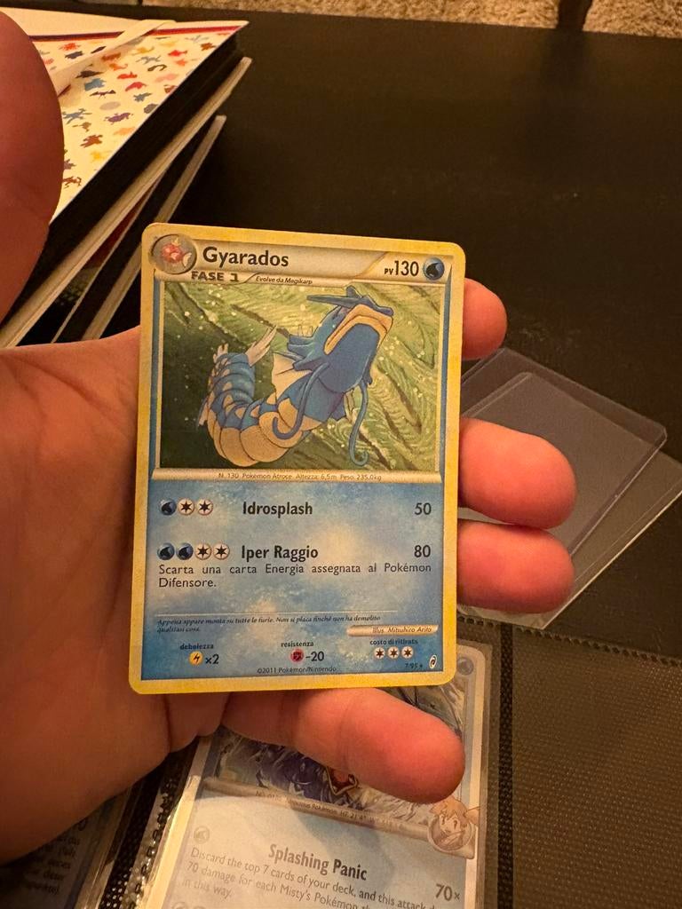 Gyarados call of legends, Ophalen of Verzenden, Zo goed als nieuw, Meerdere kaarten, Foil