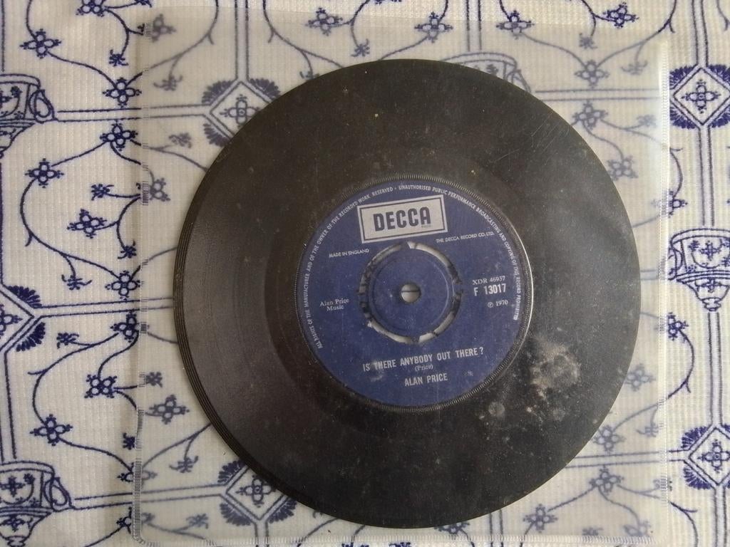 Alan price          Is there anybody out there?, Ophalen of Verzenden, Zo goed als nieuw, Pop, Single