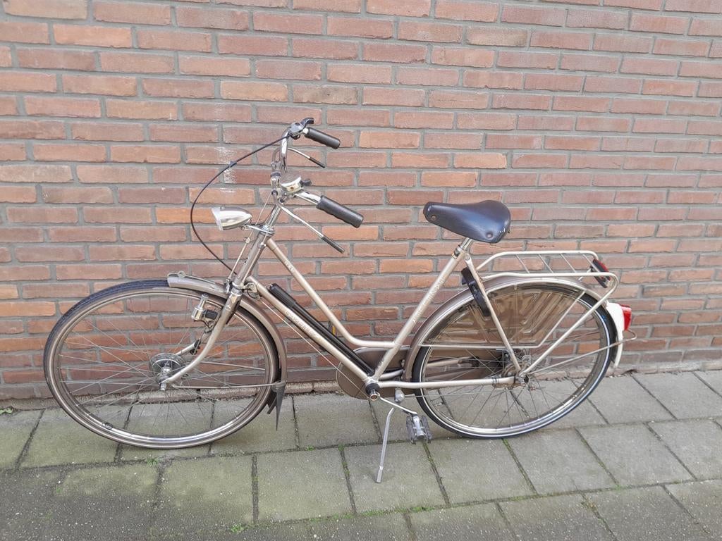 Gazelle solide damesfiets, Ophalen, Gebruikt, Versnellingen, 56 cm of meer