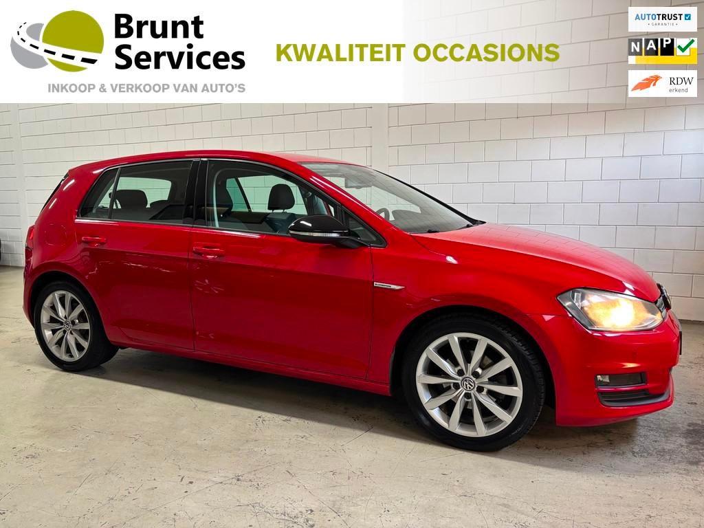 Volkswagen Golf 1.0 TSI Comfortline Bj.15|Pdc V/A|Carplay|Cl, Auto's, Voorwielaandrijving, Stof, Gebruikt, Euro 6