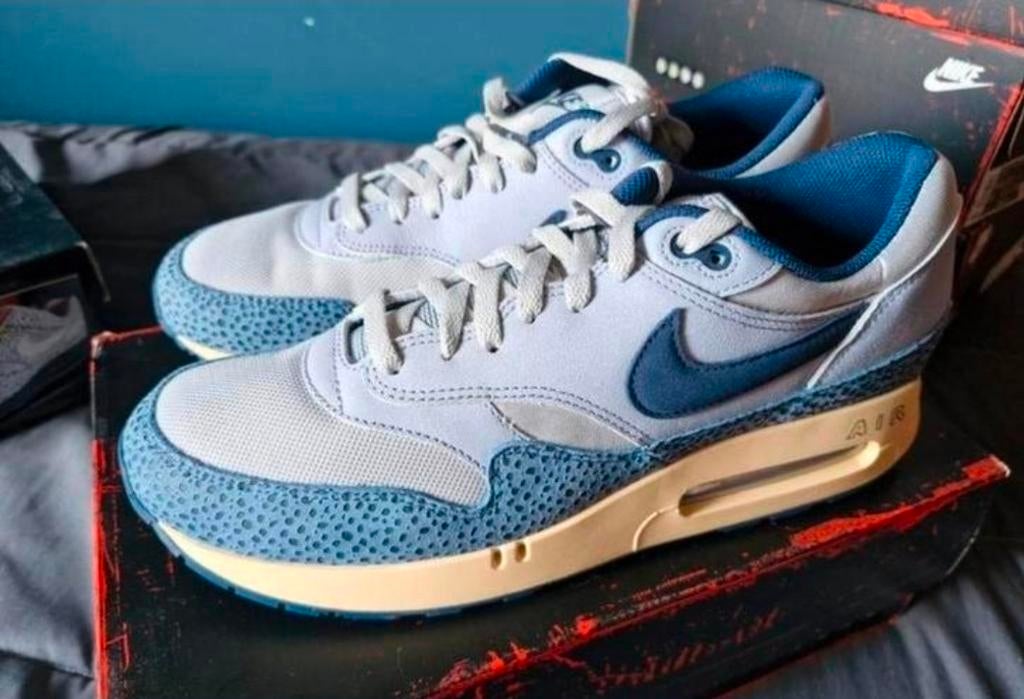 Nike air max one 1 '86 big bubble safari sketch us 12 eu 46, Kleding | Heren, Schoenen, Nieuw, Sneakers of Gympen, Overige kleuren