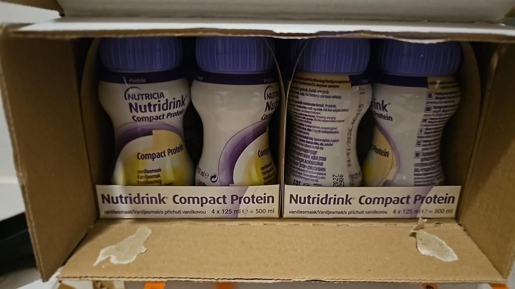 Nutricia nutridrink compact proteïne vanille, Diversen, Levensmiddelen, Ophalen