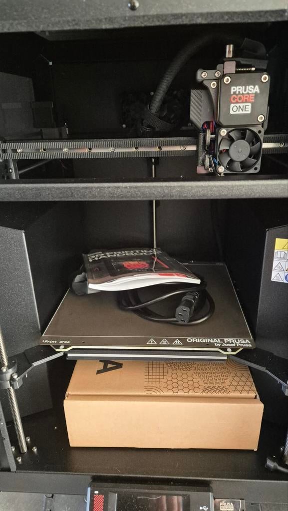 Prusa Core One, Computers en Software, 3D Printers, Ophalen of Verzenden, Zo goed als nieuw