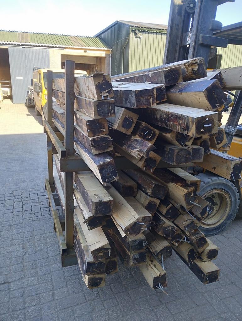 Vuur houten balken, Tuin en Terras, Ophalen, 250 cm of meer, Balken