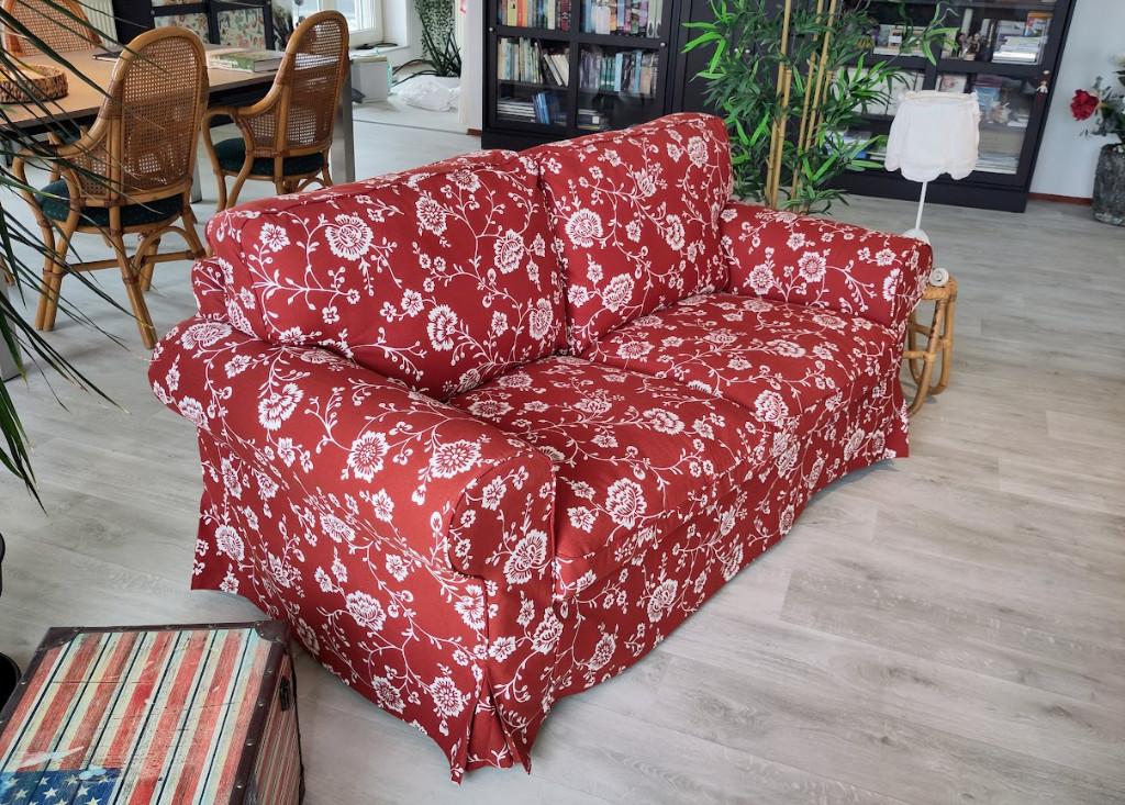 🔴 Z.G.A.N. Ektorp 2-zitsbank 🔴, Ophalen, 150 tot 200 cm, Tweepersoons, 75 tot 100 cm