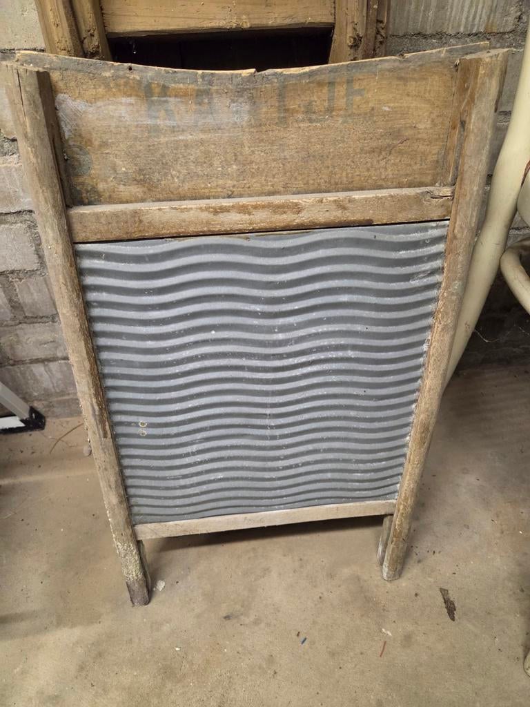 Vintage Waskbord - Decoratief of voor de was, Ophalen